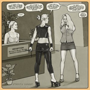 Anxiety Garden- Slave Life of Amber - Page 10